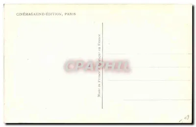 Florelle — aktorka — Cinémagazine-Édition, Paryż, nr 1079 — Rewers