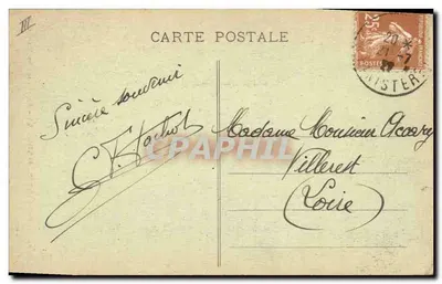 Plougastral-Daoulas - Costume di Sposa - Coll. E. Hamonic, St B. — Verso