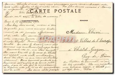 Kobieta w stroju z Ploaré — W Bretanii — Medytacja — Nieznany wydawca, nr 4262 — Rewers