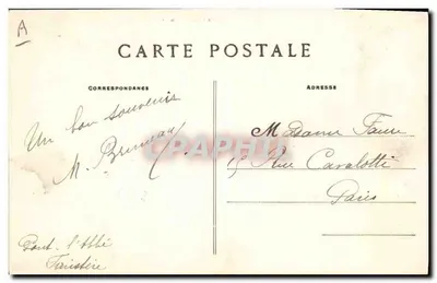 Pont-l'Abbé — Uma Bigoudène — Coleção Villed, Quimper, n°1169 — Verso