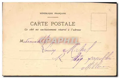 Soleil nascente sul mare — editore La Semeuse, n° 1040 — Verso