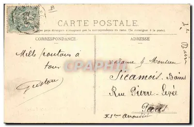 Le Puy-en-Velay (Haute-Loire) — Grupo de Dentellières — L'Hirondelle - Paris, n°480 — Verso