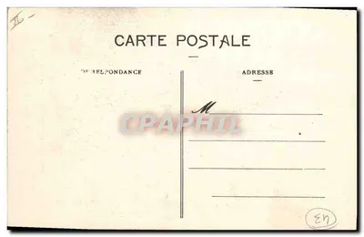 Mulher idosa com pequeno chapéu — Le Puy — M. B. Le Puy, n° 297 — Verso