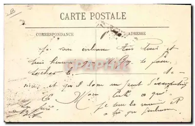 Le Puy — Una Dentellera del Velay — LL — Reverso