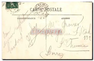 Le Puy — Typen van de omgeving — LL. — N°116 — Achterkant