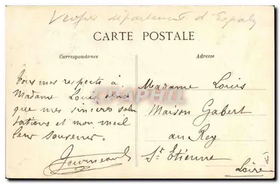 Dentellière van Espaly — 4185 — VD C — Achterkant