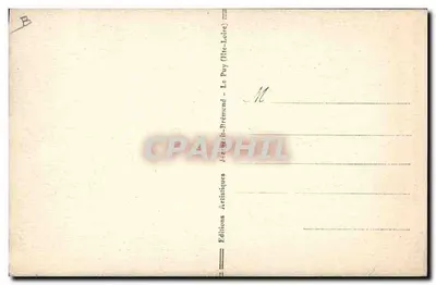 Una Dentellera a la Coliffure Auvergnate — n° 929 — Éditions Artistiques Le Puy (Hte-Loire) — Reverso