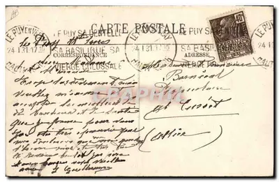 Le Puy — Tipos dos Arredores — LL. n°116 — Verso