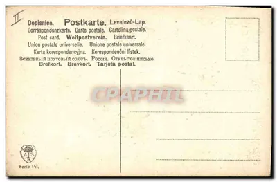 Skręcione dłonie — w ramce kwiatowej — wydawca A.S., seria 141 — Rewers