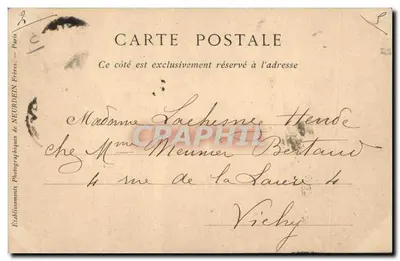 Claudine em Paris — Teatro dos Bouffes-Parisiens — Imp. Fot. Neurdein Frères, Paris, n°122 — Verso