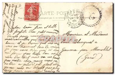 Orange (Vaucluse) — 15. Eskadron Pociągu — Woltura — wydawca nieznany, nr 3 — Rewers