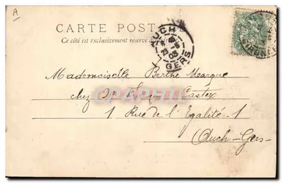 Libourne — 15º Regimento de Dragões — Apresentação de um jovem cavalo ao coronel — Verso