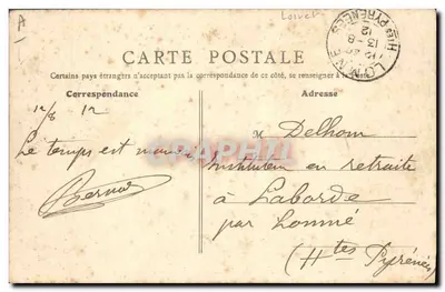 Camp de Cercottes — Park Koni — seria 14, wydawca B.F. Paryż — Rewers