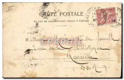 Noszę nadzieję — 1903 — Fototypia A. Bougnet et Cie, Nancy — Rewers