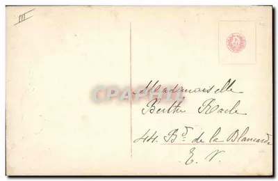 Mulher com garrafa de champanhe — Ano 1917 — editor desconhecido, n° 16 — Verso