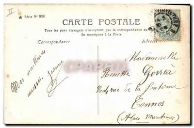 Quattro bambini — 1906 — G. N. Phot. (Serie N° 990) — Verso