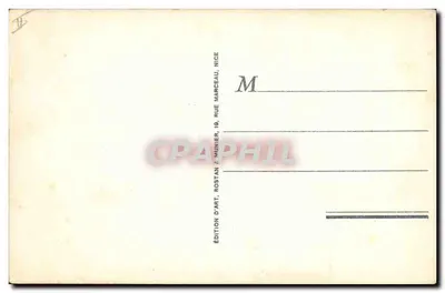 Korrida trzeciego typu — Byk i toreros — Wydawnictwo Artystyczne Rostan, Nice — Rewers