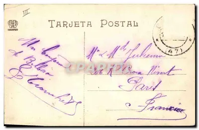 Corrida byków — Pase de Muleta — Hauser y Menet, n°211 — Rewers