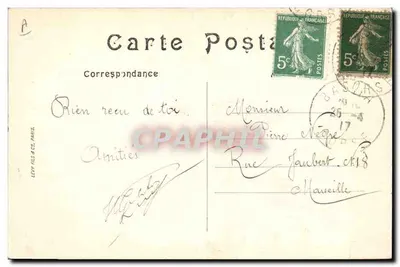 O "Saint-Louis" — Couraçado de Esquadra — Marinha de Guerra — Verso