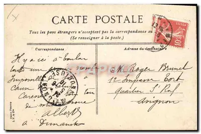 O St Louis, encouraçado de primeira linha — Marinha francesa — editor L.V. & Cie — Verso