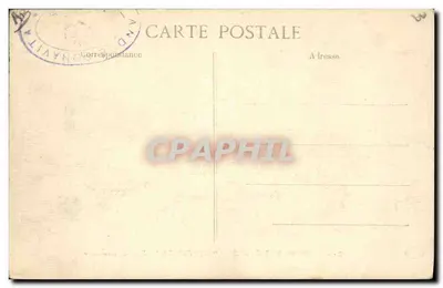 Marine Nationale — 'Tourville' — Szkoła strzelania — B.D. n°771 — Rewers