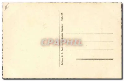 Jean Granier — portret — CFA 26 — Rewers