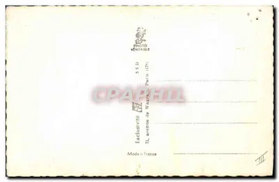 Nowoczesna pocztówka Kino Georges Guetary — Rewers