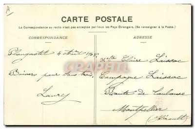 Żeni się w Plougasatel-Daoulas — Kolekcja Villard, Quimper — n° 1748 — Rewers
