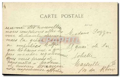Rosporden — Nowy fartuch — kolekcja Villard, Quimper — Rewers