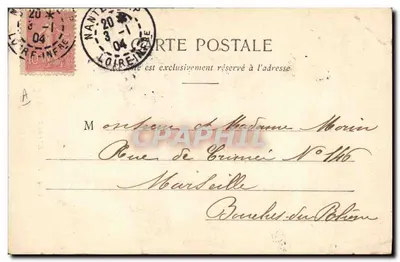 Młoda kobieta z Pont-Aven (Finistère) — Piekna Bretania — kolekcja A. Wagne, Fot. Higgen, St-Brieuc — Rewers