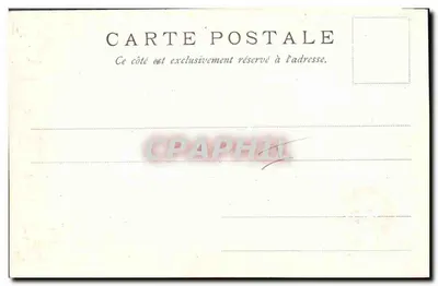Carta postal decorativa — poema de Victor Hugo — editor Dirc Voïs Card, número de série não visível — Verso