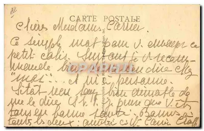 Cenas Rurais — A Assembléia de Aldeia ou «Couvige» — tipo de clube ao ar livre nas aldeias do Velay — Verso