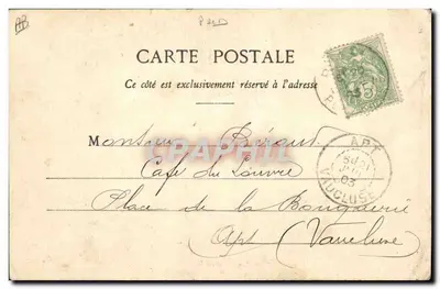 Duas camponesas auvergnates — P. Juliet Clermont-Ferrand - G. Delaunay, succ. — n°213 — Verso
