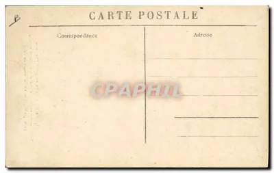 La Dentellière au petit Chapeau — Velay — M.B. n°297 — Verso