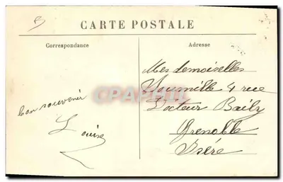 Um Grupo de Dentes de Auvergne — M.B. Le Puy — n° 885 — Verso