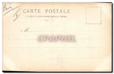 MILLERAND — Retrato — OGERAU PARIS — Verso