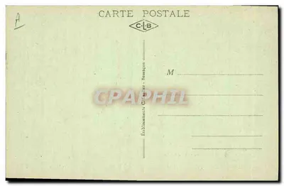 Henri FAUVE diante da pequena mesa sobre a qual ele escreveu seus «Souvenirs entomologiques» — Edição René H. Fahra, Sceignan (Vaucluse) — Verso