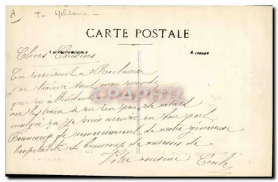 Escena en el campamento hindoun — G.F. — editor G.F. — Reverso