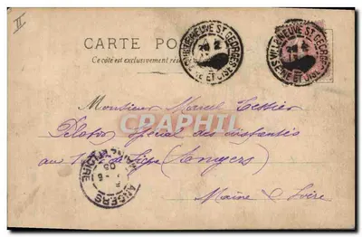 Mulher a cavalo — G. Barenne, Paris, série N°6 — Verso