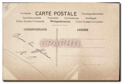 1908 — Melhores Vœux — Editor: 2000 — Verso