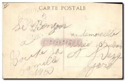 Francuski pancernik Vergniaud — (W dużej mowie) — H Grimaud et Cie, 54 Rue Mazenod - Marsylia — Rewers