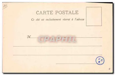 O "Valmy" — Navio de guerra — Fototipia A. Bergort et Cie Nancy — Verso