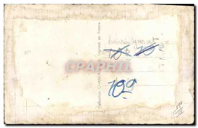 Henri Garat — czarno-biały portret — RAC n°53 — Rewers