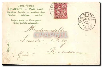 Młoda dziewczyna z koszykiem z kwiatami — seria Lotte 1271 — wydawca Ser. Lotte — Rewers