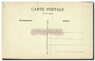 Młody mężczyzna z Quimper — nr 256 — Wydawnictwo Anglaret, Quimper — Rewers
