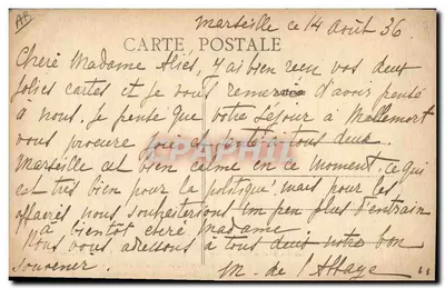 Dentelle autentica - Lefebure, Parigi — Point d'Alençon (Scuola di Ricamo di Argentan) — P. Bollin, editore, Argentan — Verso