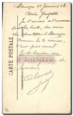 Ponto de Alençon — Lembrete de Alençon — N. L. Alençon — Verso