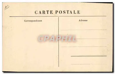 A Dentellière com penteado plano com fita — Nó delicadamente posicionado de lado e precedido por uma fileira de alfinetes de ouro — M. B. Le Puy, n°298 — Verso