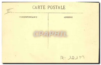 O Velay pitoresco — Uma rendeira — LL, n°8 — Verso