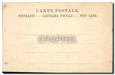 César Franck — retrato — P. Petit, Fot. París — Reverso